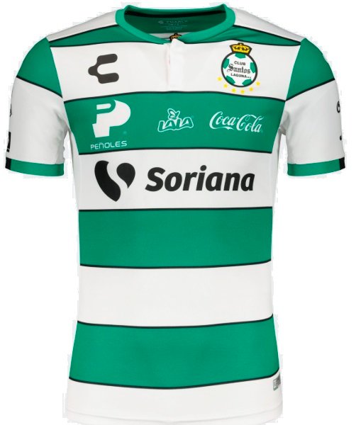 Camisa oficial Charly Santos Laguna 2019 2020 I jogador